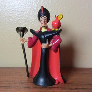 vintage 1992 disney Aladdin figure Jafar & Iago mattel (W5752)